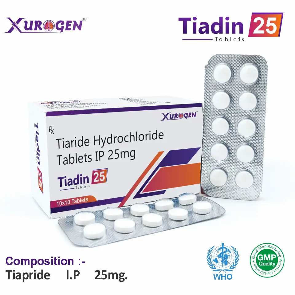 Tiapride 25 mg tablet PCD pharma franchise